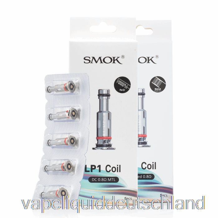 Smok LP1 Ersatzspulen 0,9 Ohm LP1 Meshed MTL Spulen Vape Deutschland